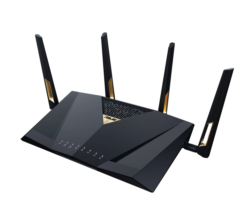 Рутер Asus Gaming Wireless Router RT-BE88U, BE7200, Dual-Band, AiMesh, Black - 90IG08V0-MO3N0V