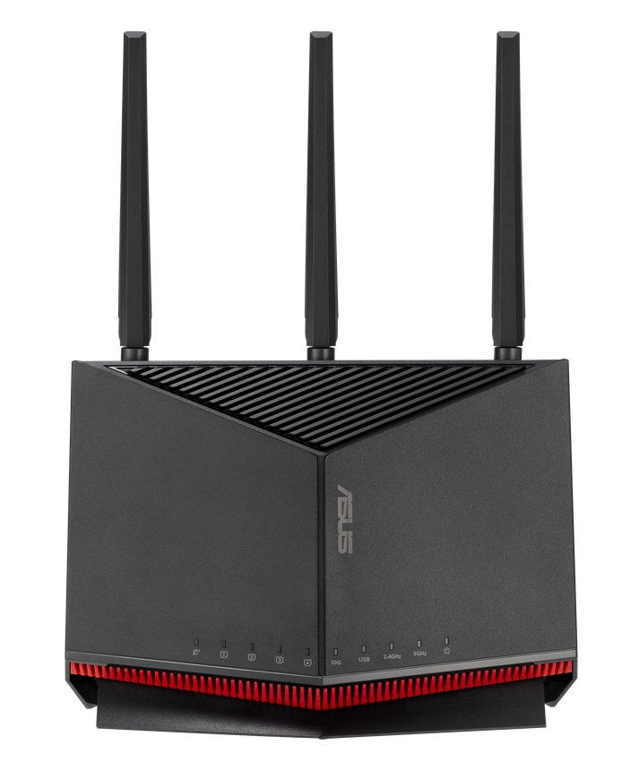 Рутер Asus Gaming Wireless Router RT-BE86U, BE6800, Dual-Band, AiMesh, Black - 90IG08W0-MO9A0V