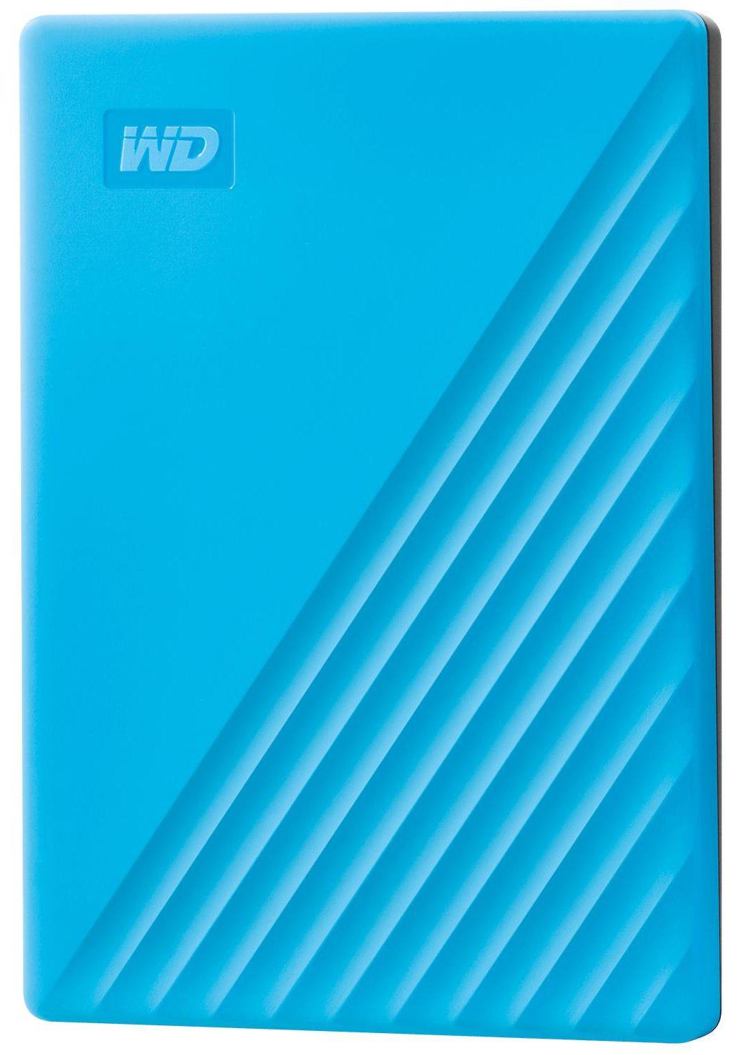 Външен хард диск Western Digital My Passport, 2TB, 2.5" Син - WDBYVG0020BBL-WESN