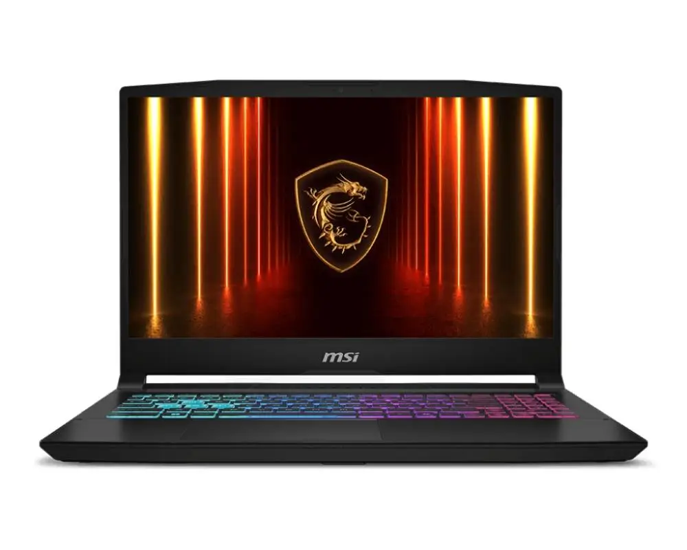 Лаптоп MSI Katana 15 HX B14WEK, 15.6", IPS 165Hz, Intel Core i7-14650HX (1.6/5.2GHz, 30M), NVIDIA RTX 5050 8GB GDDR7, 16GB DDR5, 1TB M.2 SSD - 9S7-1587C1-472