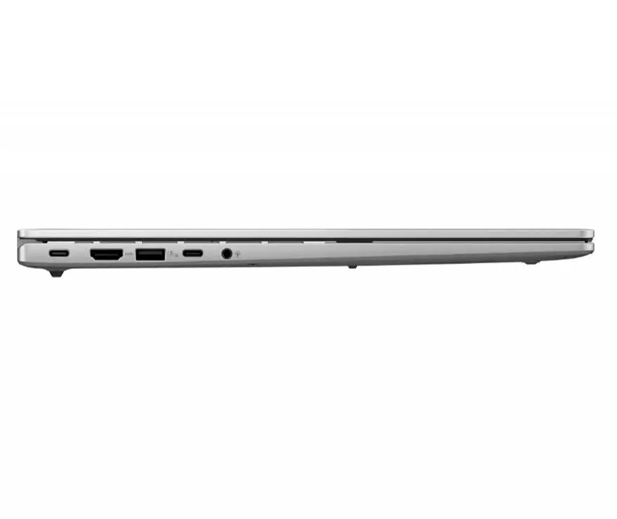 Лаптоп Asus Vivobook S S3607VA-RP163, Intel Core 7 240H 2.5 GHz (24MB Cache,up to 5.2 GHz, 10/16 Threads), 16.0" WUXGA(WU) 1920X1200,IPS, 144 Hz, 16GB LPDDR5,1TB SSD G4, No OS, Cool Silver+Backpack - 90NB1671-M00BT0