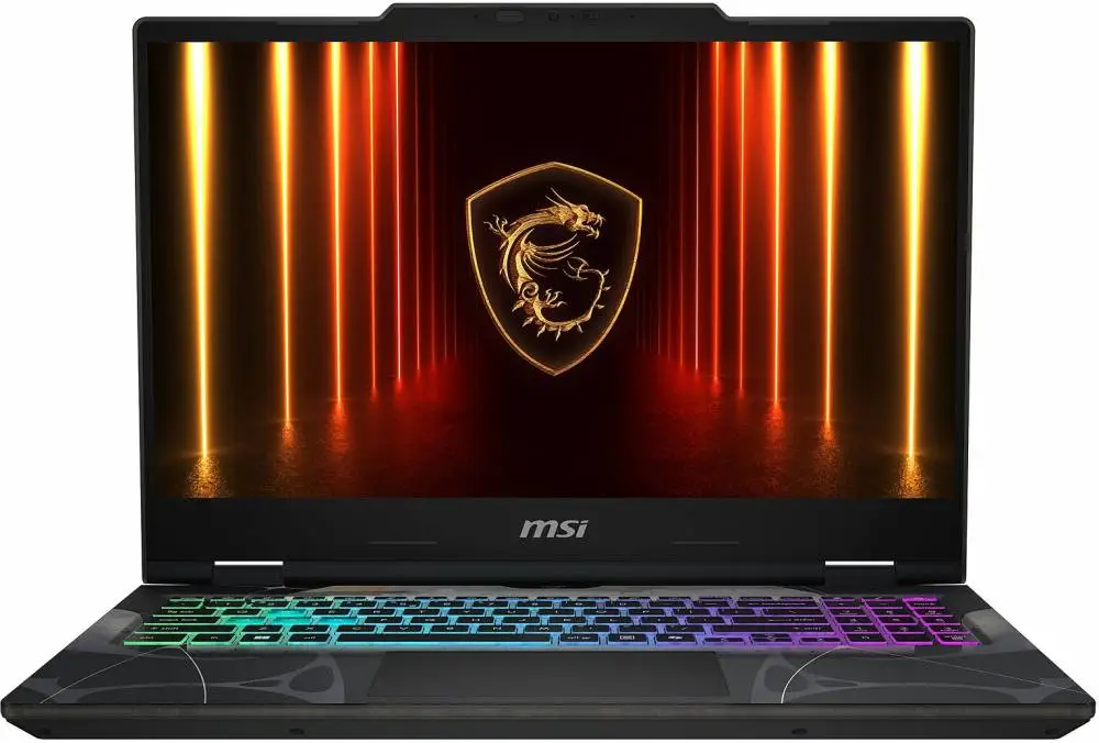 Лаптоп MSI Cyborg 15 B13WEKG, 15.6", FHD 144Hz, Intel Core i7-13620H (1.8/4.9GHz, 24M), NVIDIA RTX 5050 8GB GDDR7, 16GB DDR5, 512GB M.2 SSD - 9S7-15Q342-1004