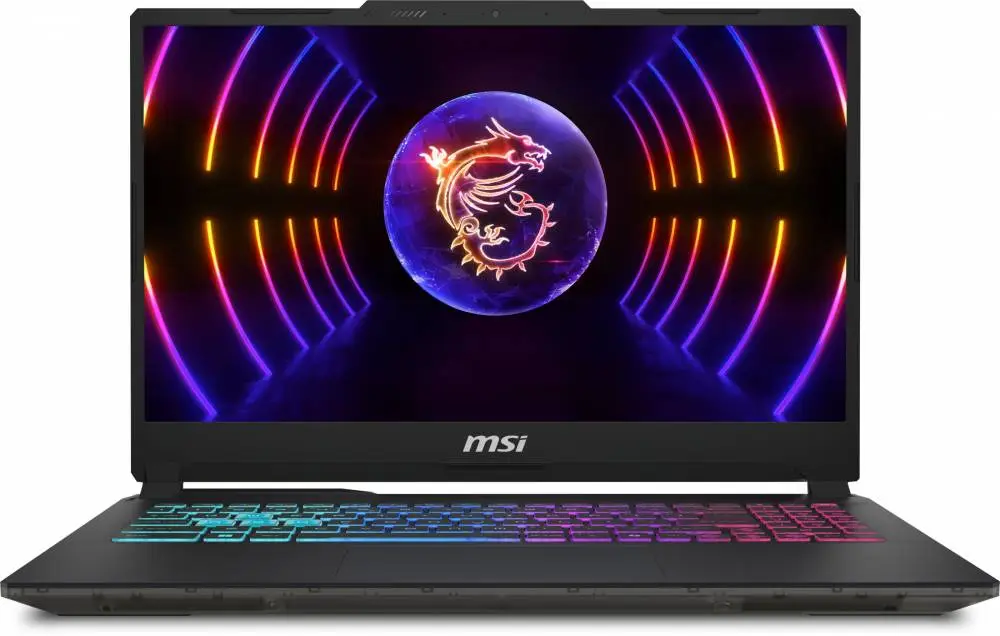 Лаптоп MSI Cyborg 15 A13UCK, 15.6", FHD 144Hz, Intel Core i7-13620H (1.8/4.9GHz, 24M), NVIDIA RTX 3050 4GB GDDR6, 16GB DDR5, 512GB M.2 SSD - 9S7-15K111-2295