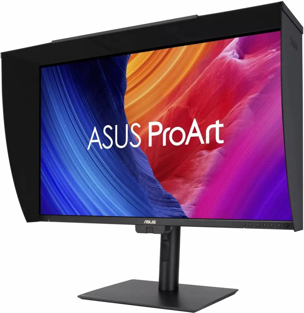 Монитор ASUS ProArt Professional PA32UCE, 32" IPS 4K (3840x2160), 98% DCI-P3, Hardware Calibration, HDR-10, HLG, Auto KVM, LuxPixel AGLR, Light Sync, USB-C PD 96W - 90LM03H0-B02K70