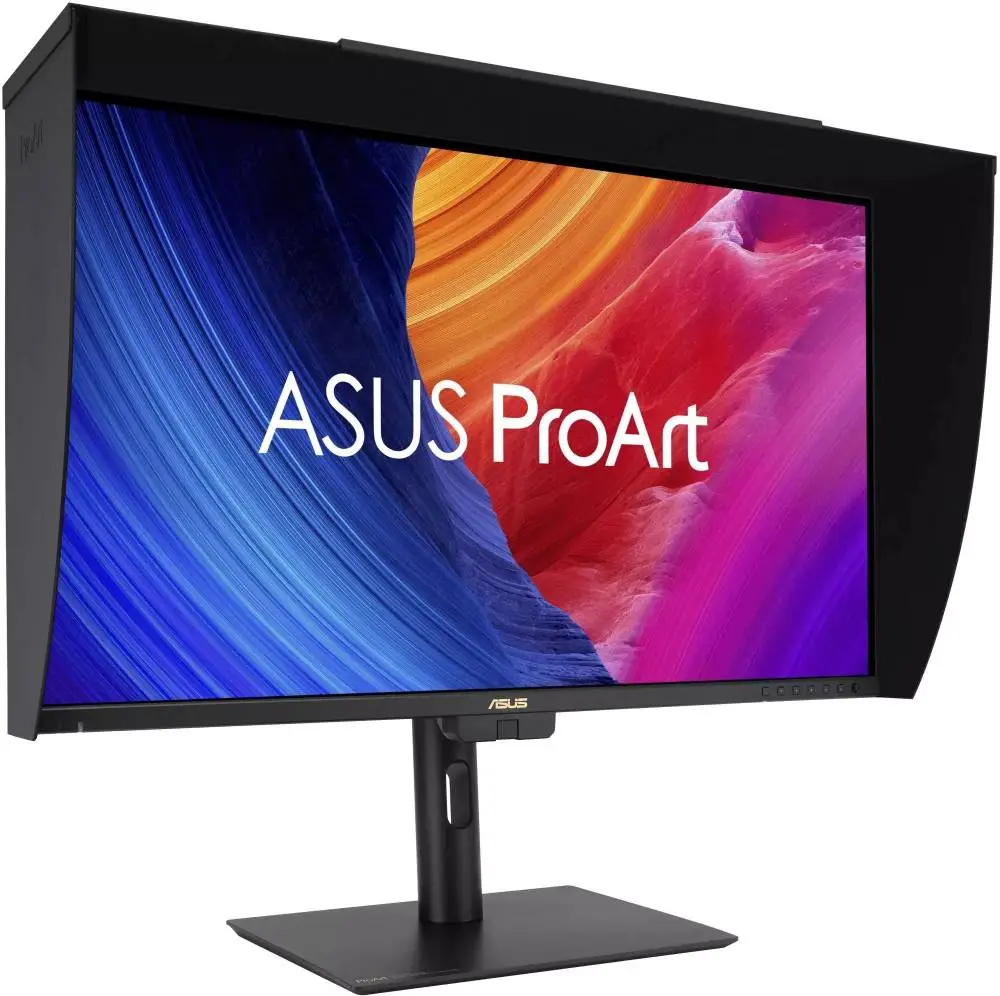 Монитор ASUS ProArt Professional PA32UCE, 32" IPS 4K (3840x2160), 98% DCI-P3, Hardware Calibration, HDR-10, HLG, Auto KVM, LuxPixel AGLR, Light Sync, USB-C PD 96W - 90LM03H0-B02K70