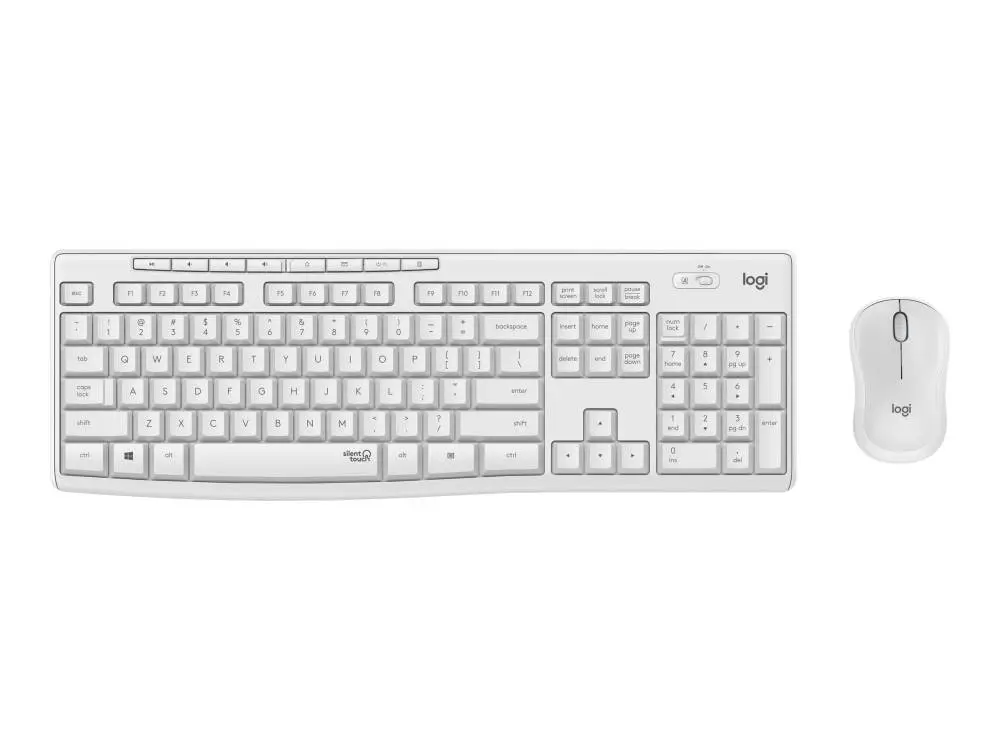 Комплект Logitech MK295 Silent Wireless Combo - OFF WHITE, US INTL, 2.4GHZ, INTNL - 920-009824
