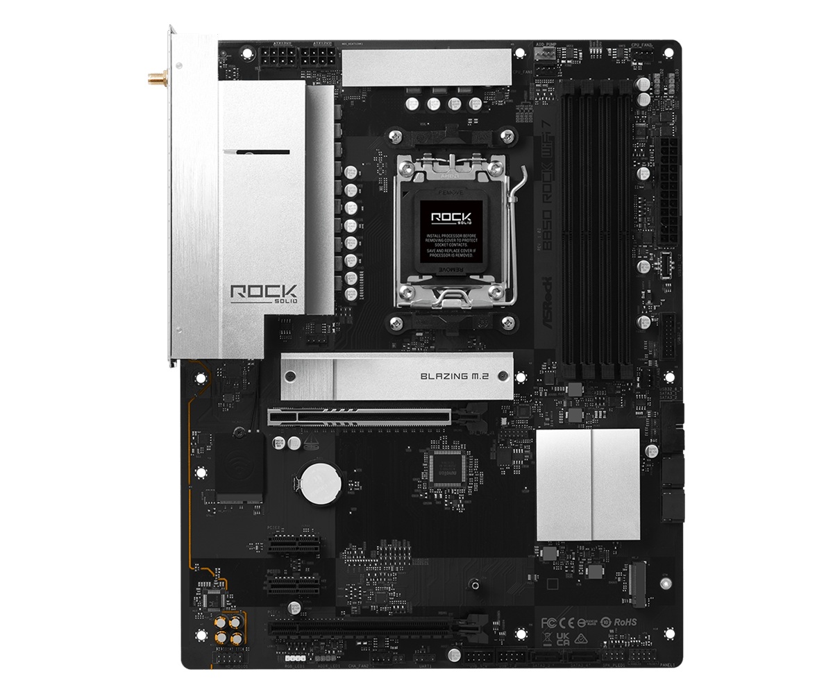 Дънна платка Asrock B850 ROCK WIFI 7 AM5