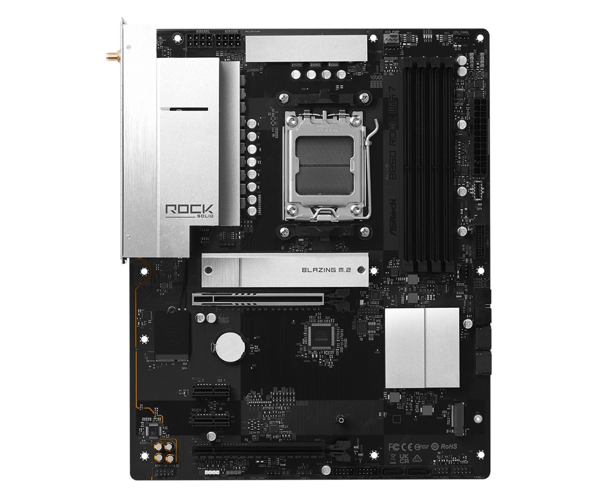 Дънна платка Asrock B850 ROCK WIFI 7 AM5