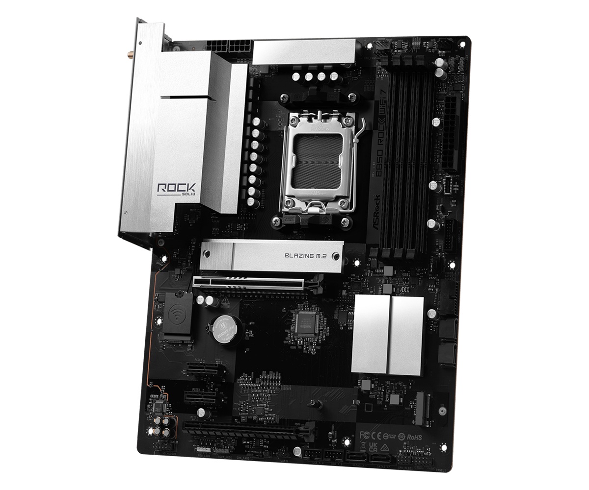 Дънна платка Asrock B850 ROCK WIFI 7 AM5