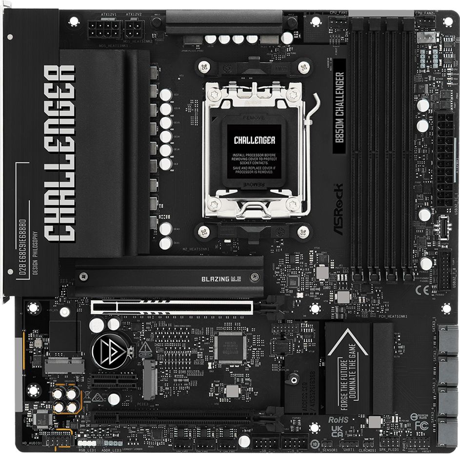 Дънна платка Asrock B850M CHALLENGER WIFI AM5