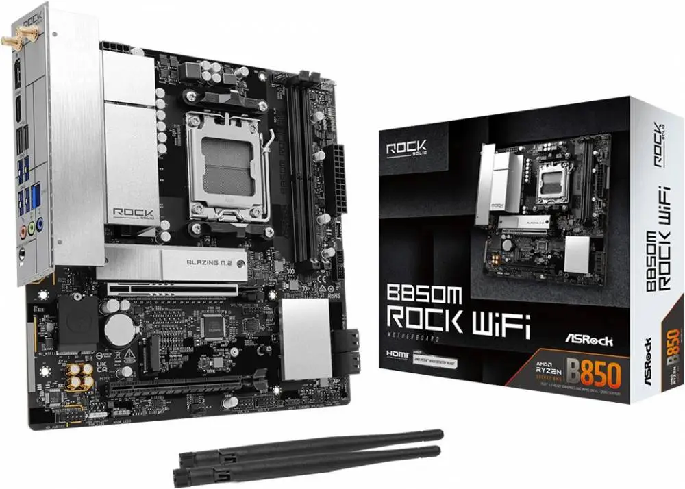 Дънна платка Asrock B850M ROCK WIFI AM5