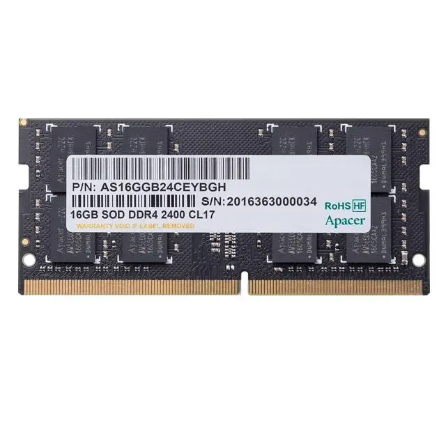 Памет Apacer 16GB DDR4 SODIMM 2666MHz 1024x8 - AS16GGB26CQYBGH