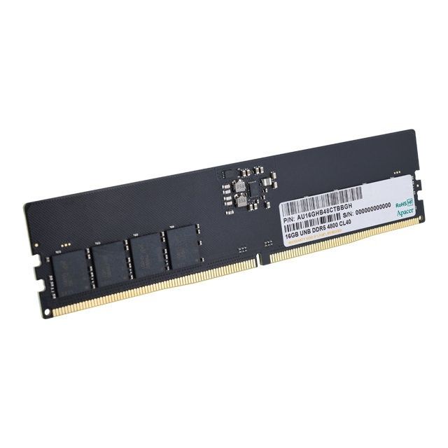 Памет Apacer 16GB DDR5 DIMM 4800MHz 2048x8 - FL.16G2A.PTH