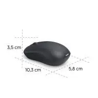 HAMA Безжична оптична мишка WM-100, 3 бут, черна