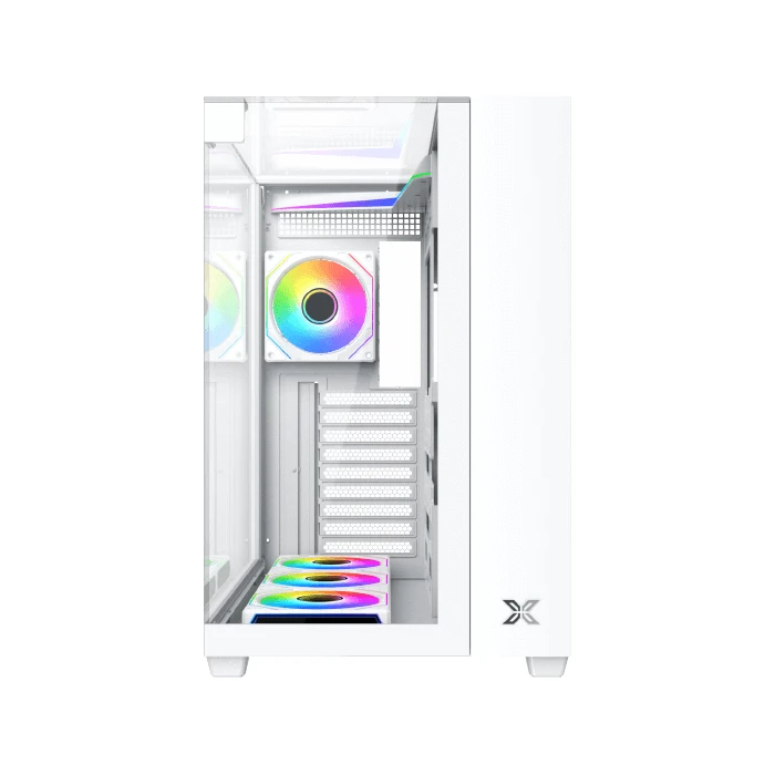 Xigmatek кутия Case ATX - Aqua V Arctic (H23A) - 7 ARGB Fans