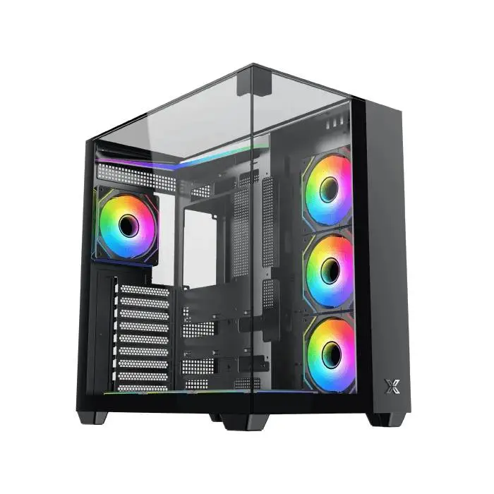 Xigmatek Gehäuse Case ATX - Aqua V (H23A) - 7 ARGB Fans