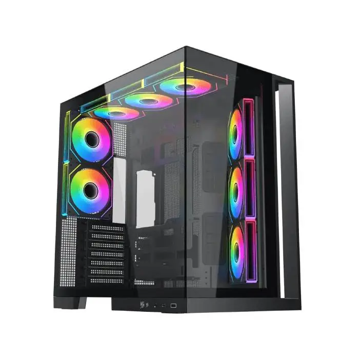 Xigmatek Gehäuse Case ATX - Aqua 7 - 8 ARGB Fans, USB-C