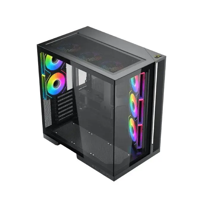 Xigmatek кутия Case ATX - Aqua 7 - 8 ARGB Fans, USB-C