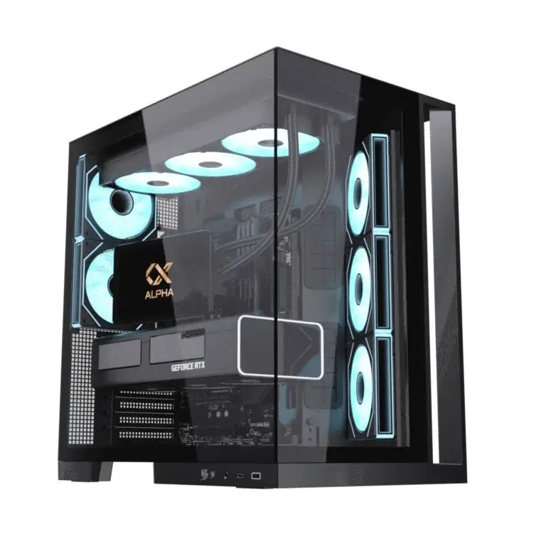 Xigmatek кутия Case ATX - Aqua 7 - 8 ARGB Fans, USB-C