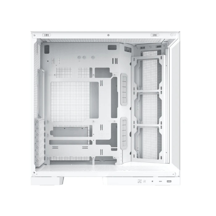 Boîtier Xigmatek Case ATX - Aqua 7 Arctic - 8 Ventilateurs ARGB, USB-C