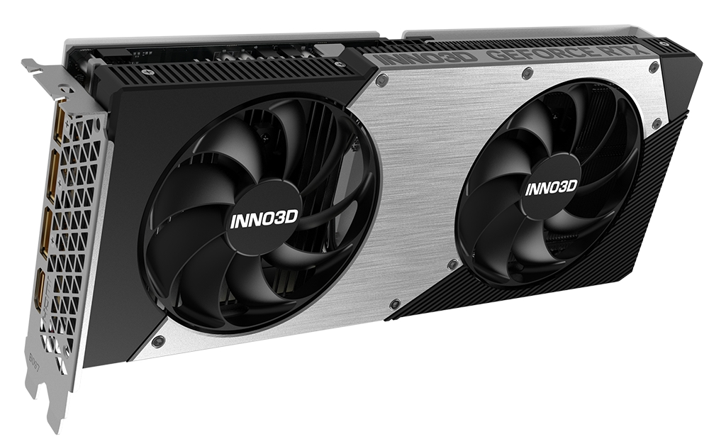 Видео карта Inno3D GeForce RTX 5060 8GB GDDR7 Twin X2 OC - N50602-08D7X-195071N