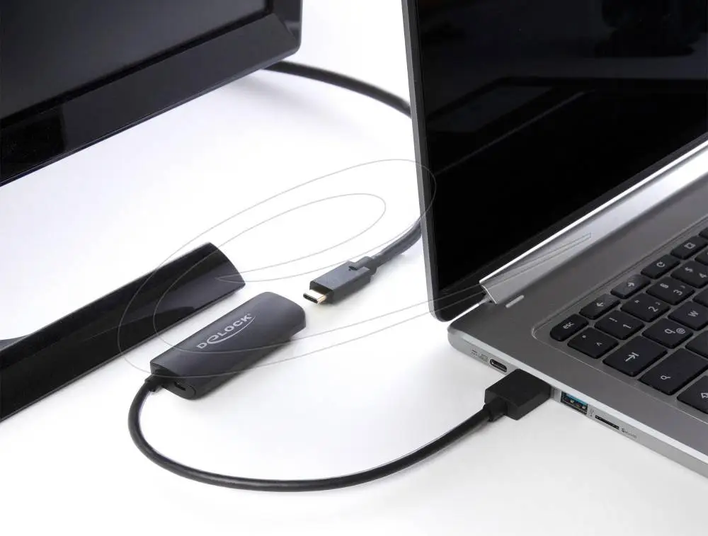 Delock адаптер HDMI-A мъжко към  USB Type-C&trade; женско (DP Alt Mode) 4K 60 Hz