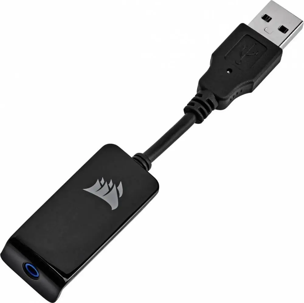 Геймърски слушалки с микрофон Corsair HS65 Carbon - Black