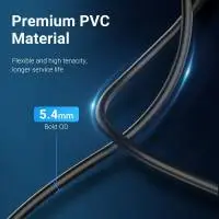 Vention Кабел USB 3.0  Extension AM / AF - 0.5M Black - CBHBD