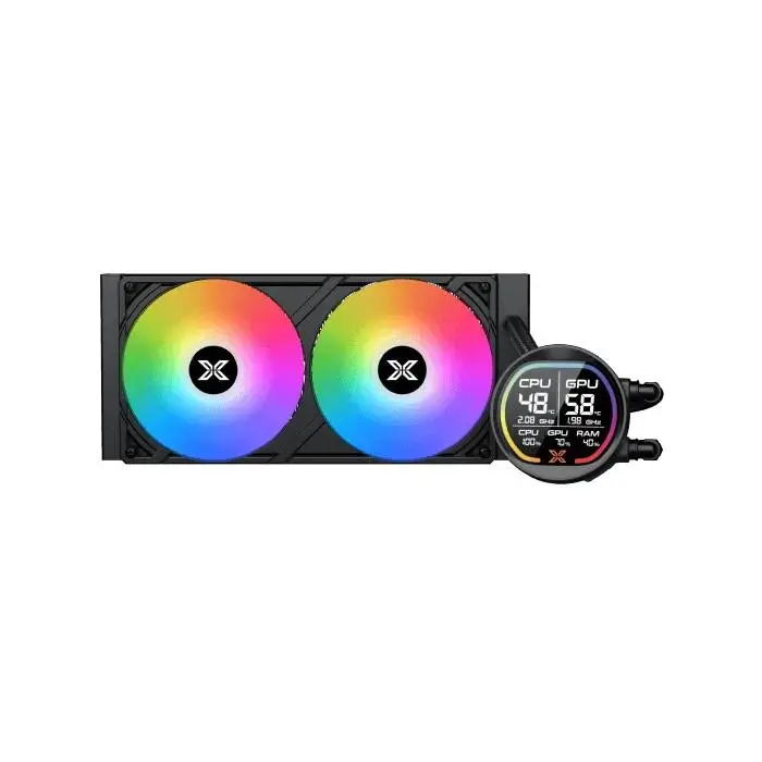Водно охлаждане Xigmatek LK Pro 240 Digital Water Cooling, 2.7 inch Digital LCD Display