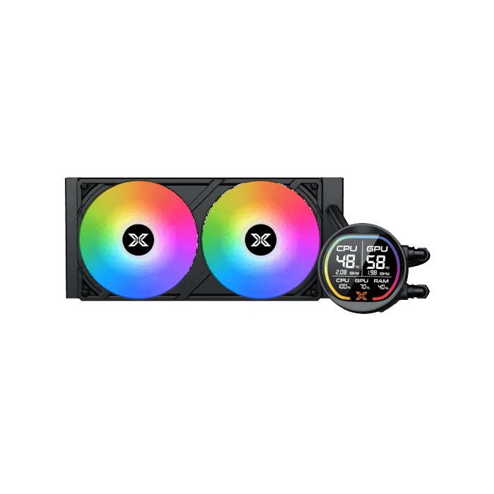 Водно охлаждане Xigmatek LK Pro 240 Digital Water Cooling, 2.7 inch Digital LCD Display
