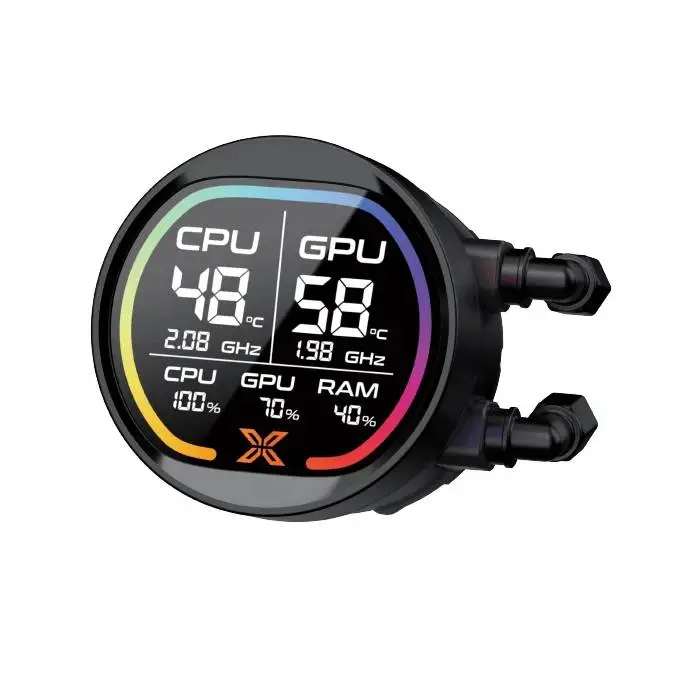 Водно охлаждане Xigmatek LK Pro 240 Digital Water Cooling, 2.7 inch Digital LCD Display