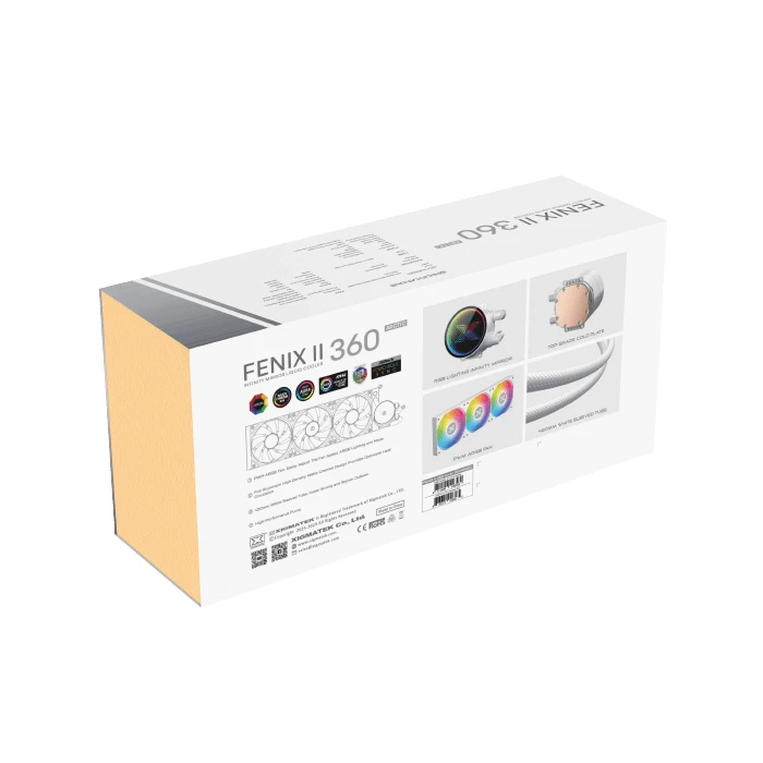 Водно охлаждане Xigmatek FENIX II 360 Arctic ARGB Water Cooling - EN46582