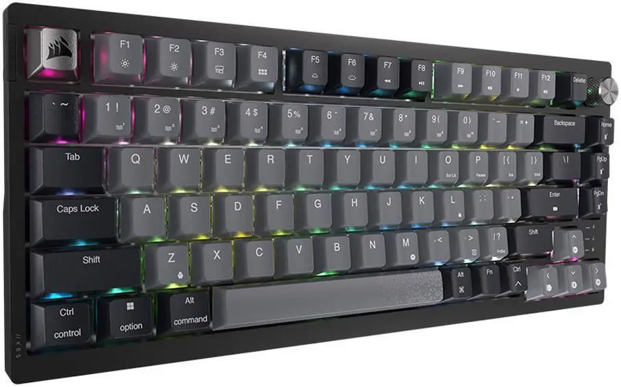 Бездротова механічна клавіатура Corsair K65 Plus RGB 75% , HS, Corsair NLX Red Key Switches