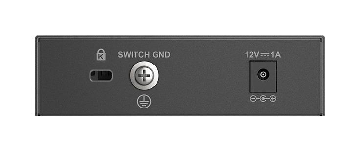 Суич D-Link DMS-105/E, 5 портов 2.5G Multi-Gigabit