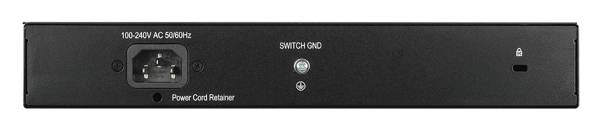 Суич D-Link DGS-1008MP, 8 портов PoE 10/100/1000 Gigabit, неуправляем десктоп суич