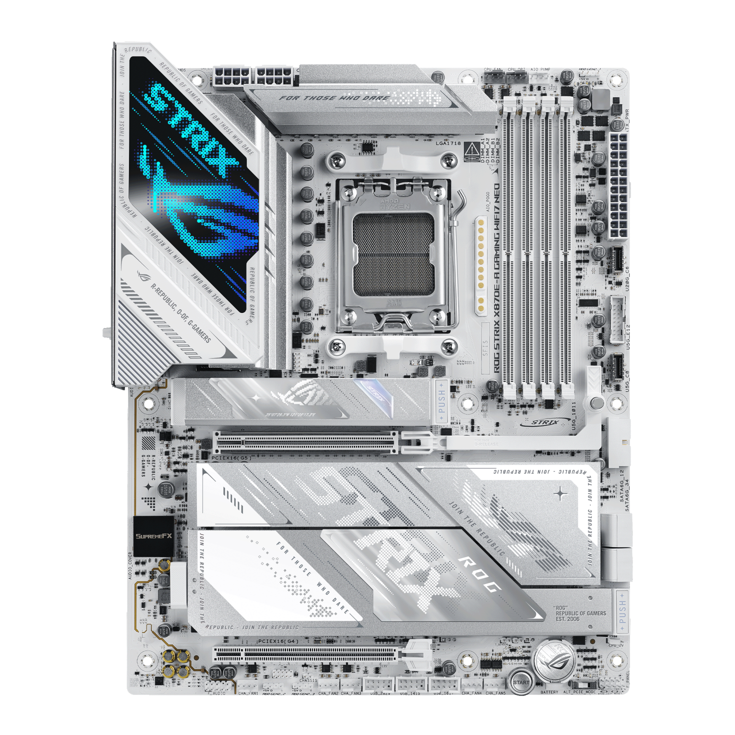 Carte mère ASUS ROG STRIX X870E-A GAMING WIFI7 NEO AM5 DDR5 - 90MB1P30-M0EAY0