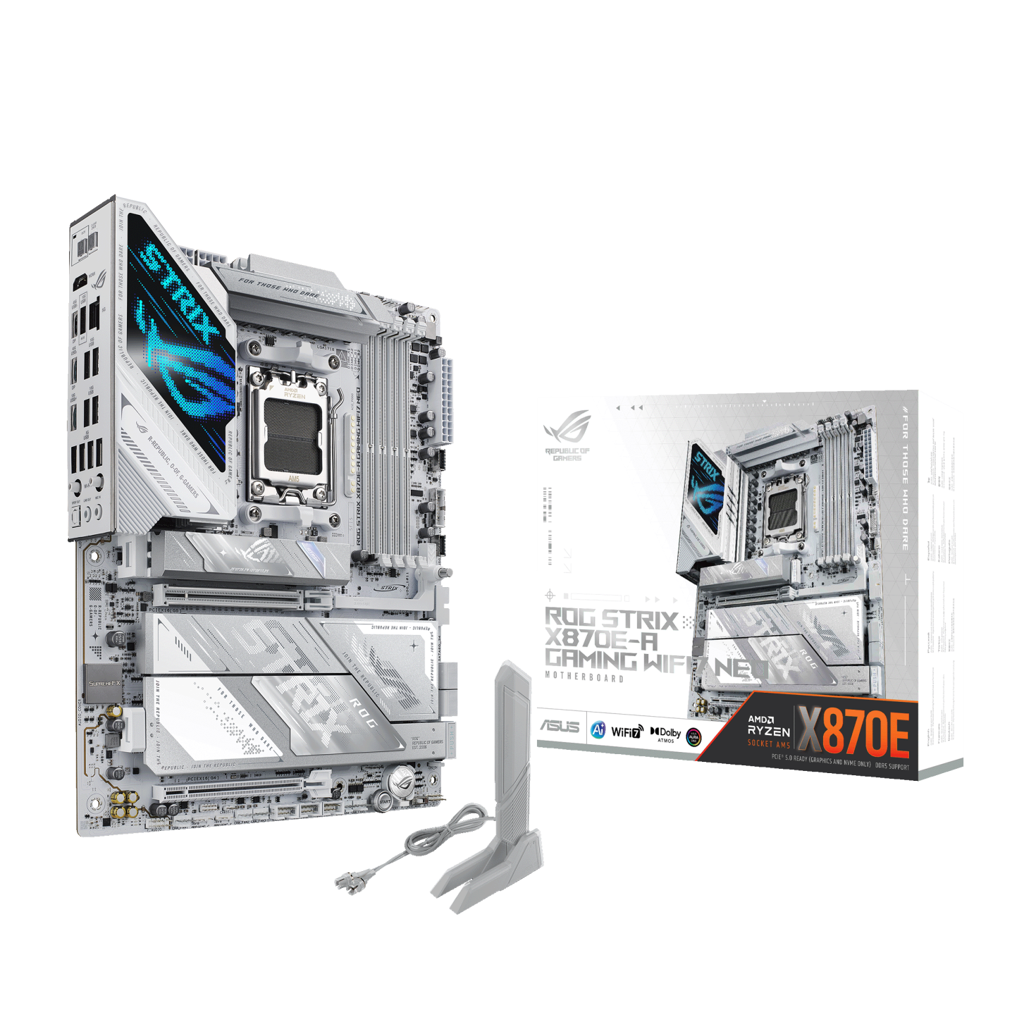 Carte mère ASUS ROG STRIX X870E-A GAMING WIFI7 NEO AM5 DDR5 - 90MB1P30-M0EAY0