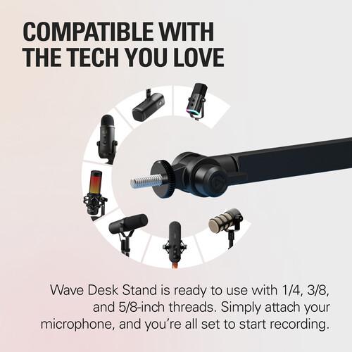 Support de microphone Elgato Wave Desk Stand