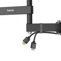 Стенна стойка за TV HAMA, 216 см (85&rdquo;), до 50 кг, въртяща се, накланяща се, издърпваща се