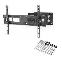 Стенна стойка за TV HAMA, 216 см (85&rdquo;), до 50 кг, въртяща се, накланяща се, издърпваща се