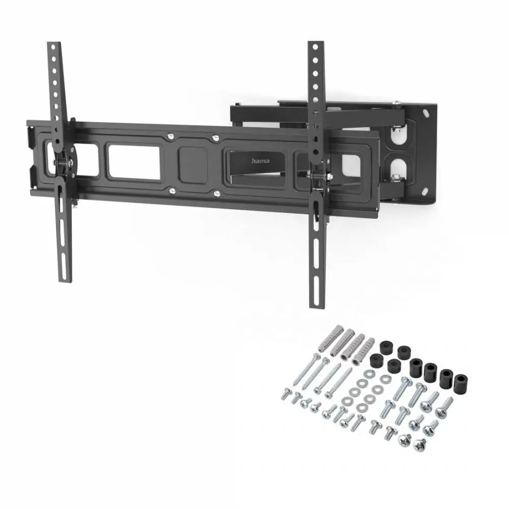 Стенна стойка за TV HAMA, 216 см (85”), до 50 кг, въртяща се, накланяща се, издърпваща се