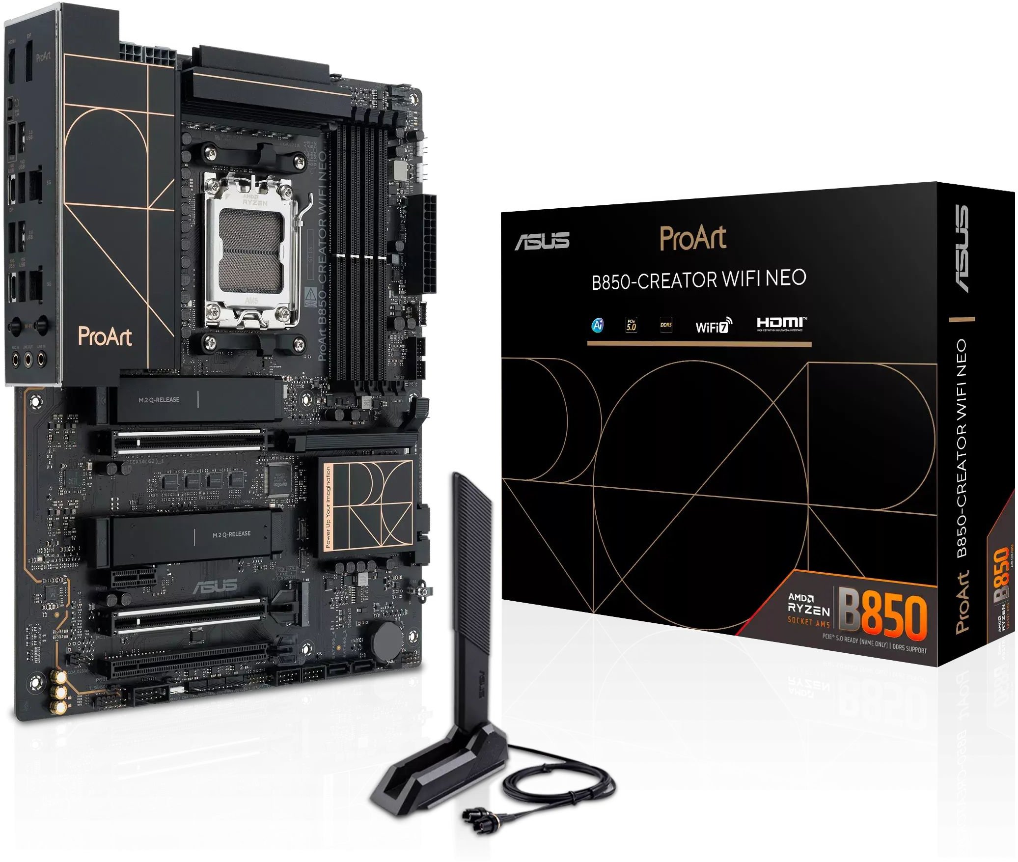Дънна платка ASUS ProArt B850-CREATOR WIFI NEO AM5 - 90MB1P60-M0EAY0