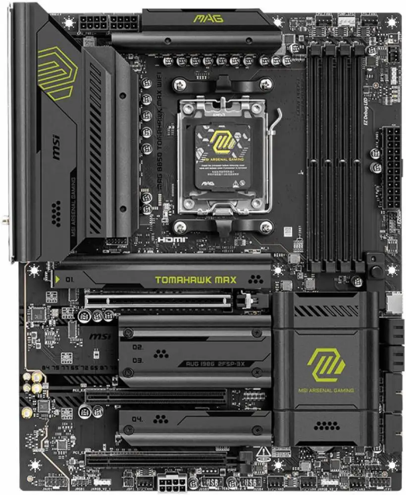 Дънна платка MSI MAG B850 TOMAHAWK MAX WIFI II AM5 - 911-7E62-015R