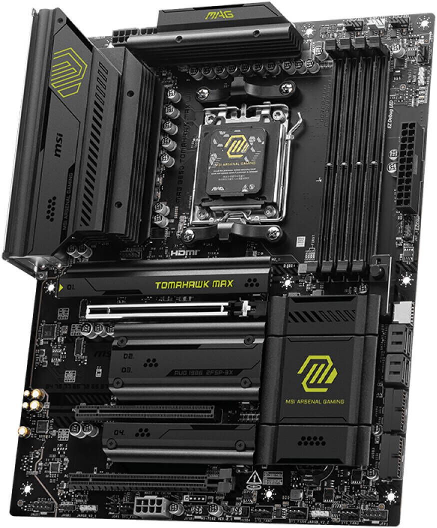 Дънна платка MSI MAG B850 TOMAHAWK MAX WIFI II AM5 - 911-7E62-015R