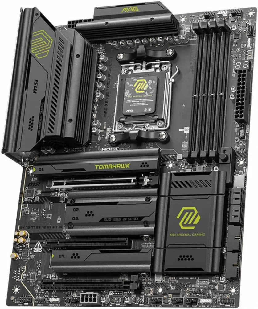Дънна платка MSI MAG X870E TOMAHAWK MAX WIFI АМ5 - 911-7E59-006