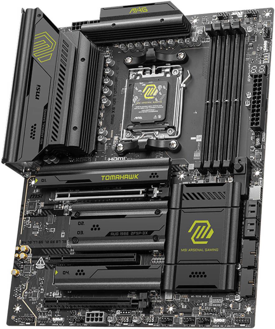 Дънна платка MSI MAG X870E TOMAHAWK MAX WIFI АМ5 - 911-7E59-006