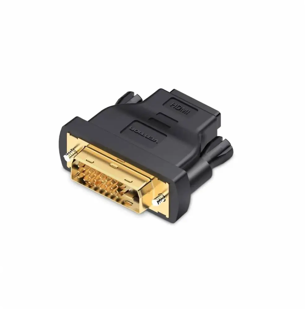 Vention Adaptateur DVI M / HDMI F Plaqué or - ECDB0