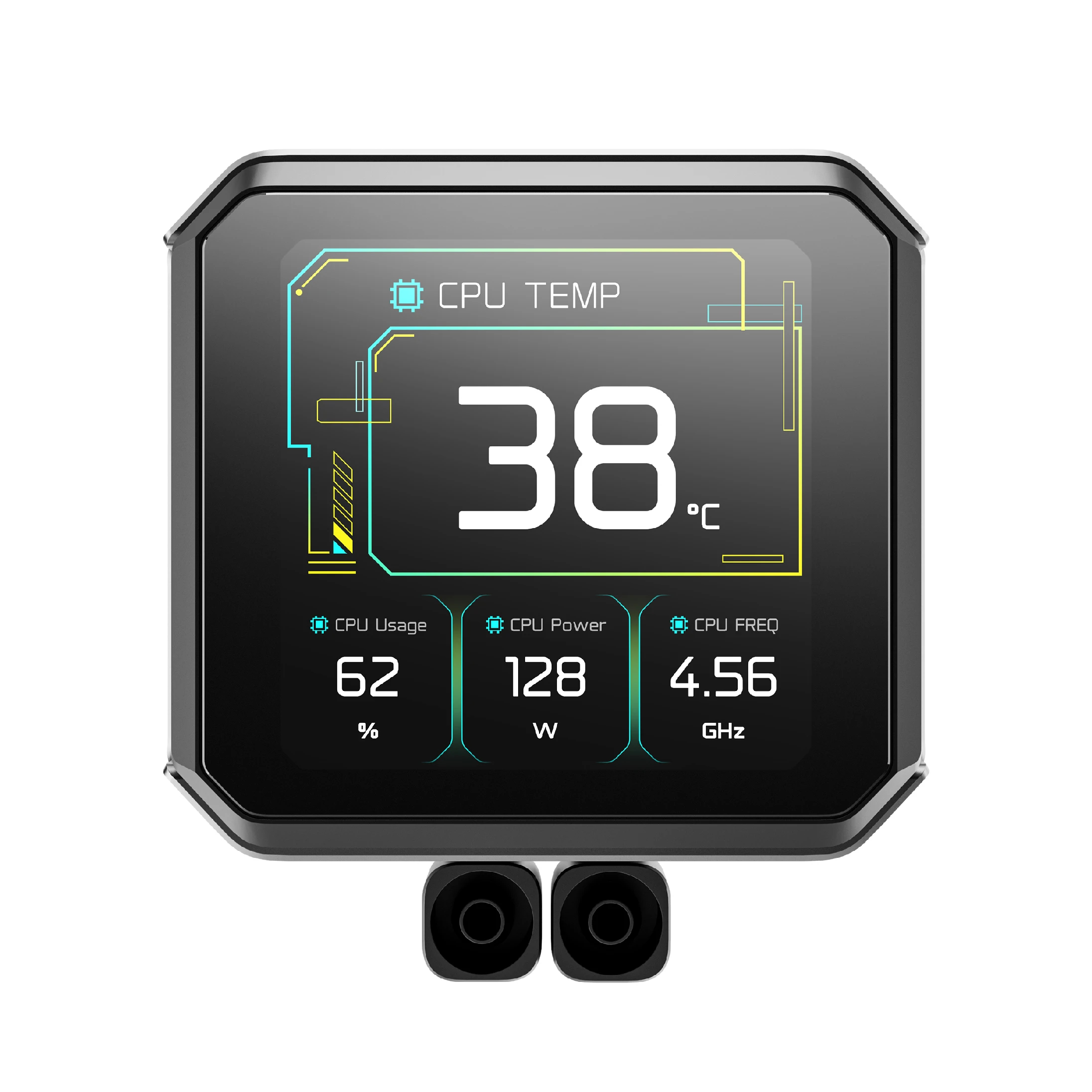 Водно охлаждане DeepCool SPARTACUS 360, 3.4 inch IPS Display Water Cooling