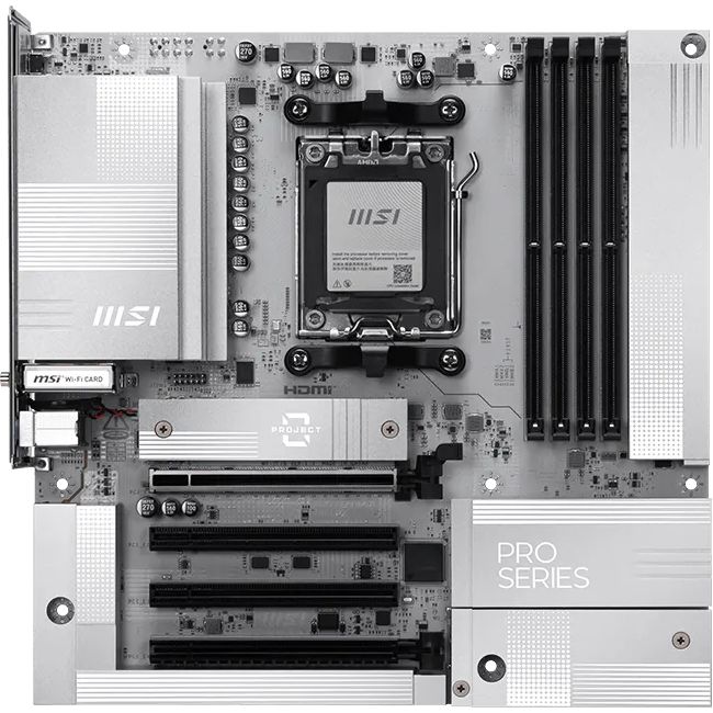 Carte mère MSI PRO B850M-A WIFI PZ AM5 - 911-7E78-001