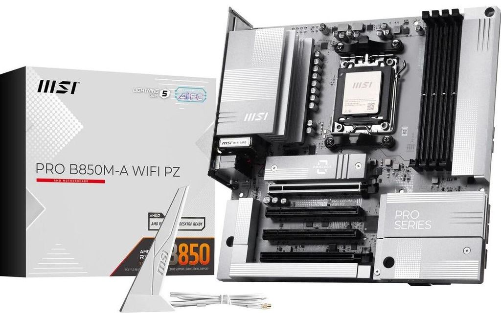 Carte mère MSI PRO B850M-A WIFI PZ AM5 - 911-7E78-001